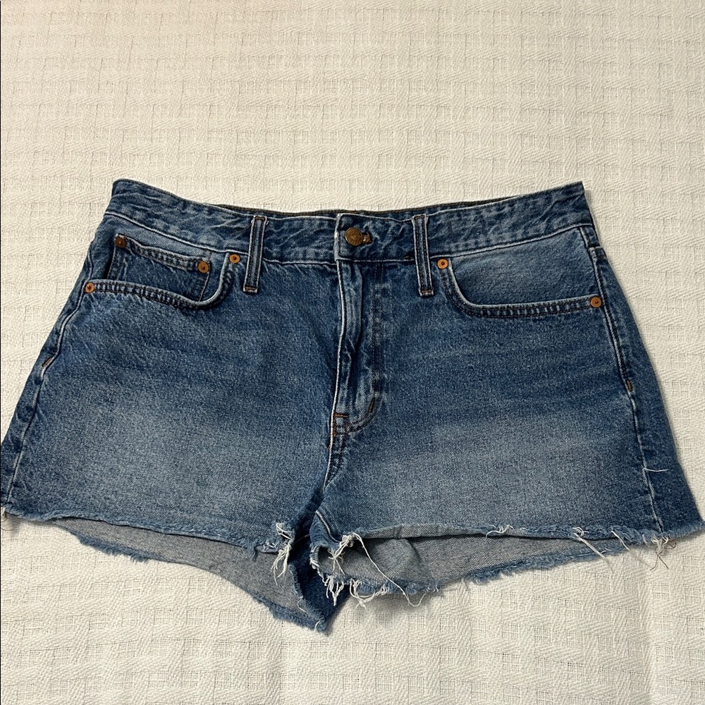Madewell Classic Blue Jean Shorts